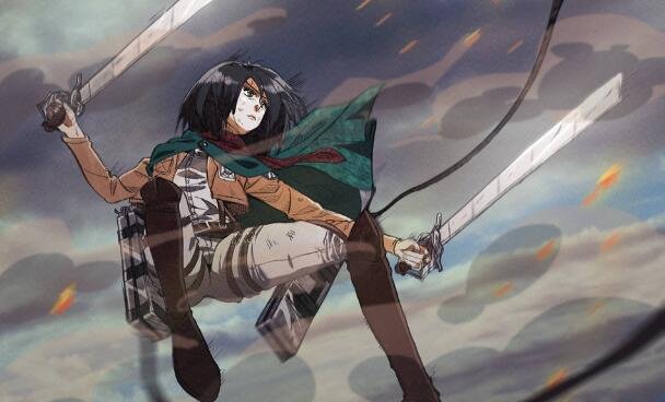 Mikasa so powerful