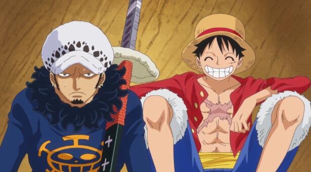 trafalgar law save luffy